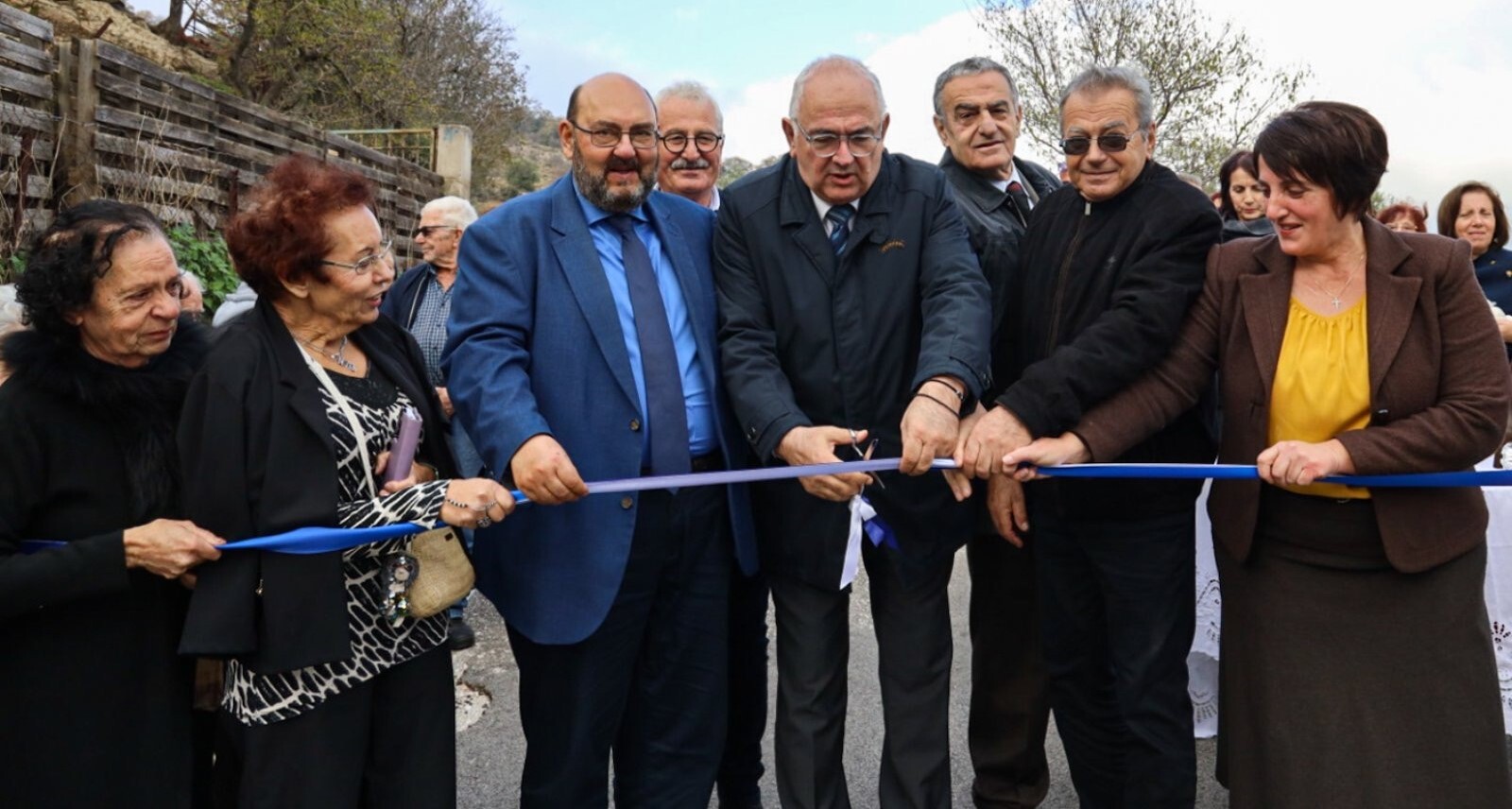 Δ.Δυτ.Λέσβου: Εγκαίνια του νέου δρόμου “Ποταμιάς” στην Ανεμώτια