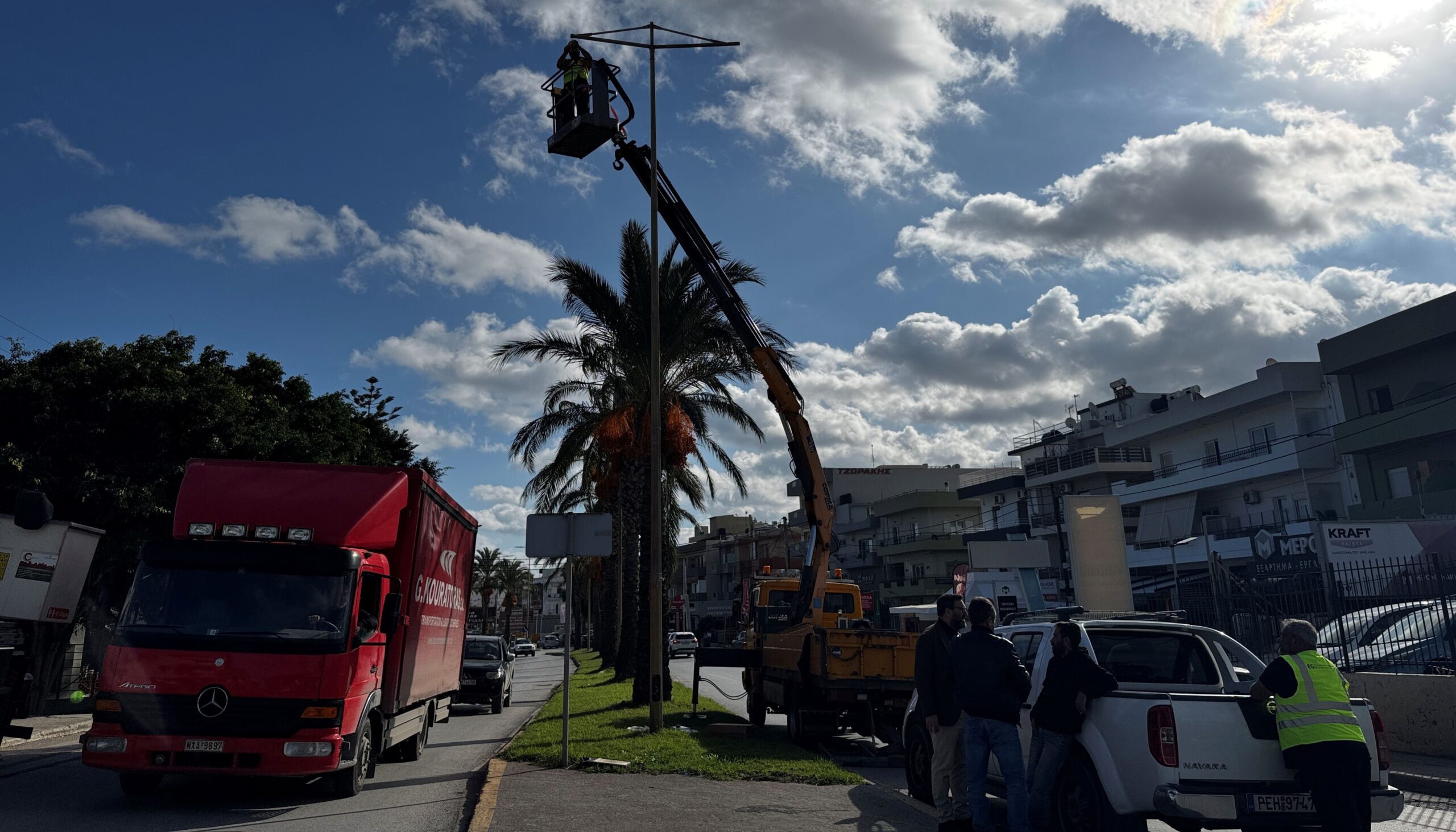 Ξεκίνησε η αντικατάσταση 1.000 φωτιστικών στο Δήμο Ηρακλείου Κρήτης