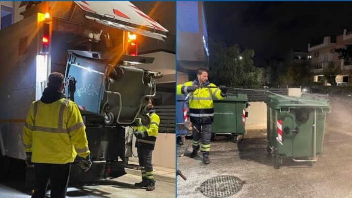 Ο Δήμος Παλλήνης βελτιώνει την υγιεινή της πόλης