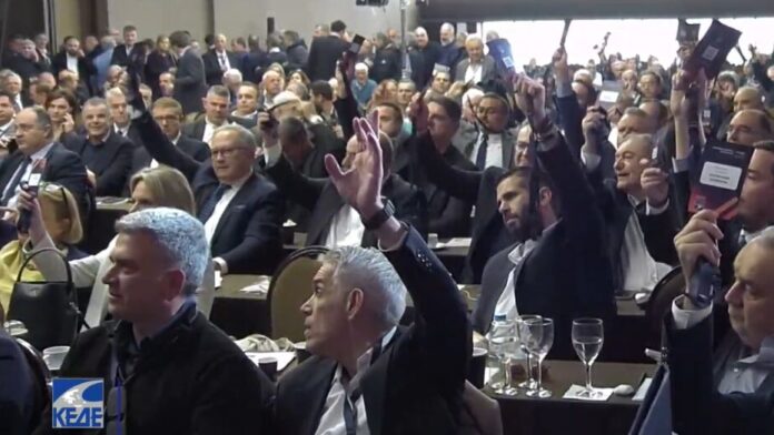 Η πρόταση της πλειοψηφίας εγκρίθηκε στη Γενική Συνέλευση της ΚΕΔΕ για τον Νέο Κώδικα Τοπικής Αυτοδιοίκησης