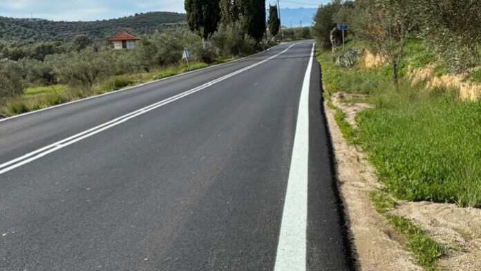 Περιφέρεια Πελοποννήσου: Ολοκληρώθηκαν οι εργασίες ανακατασκευής στο δρόμο Ναύπλιο – Λυγουριό