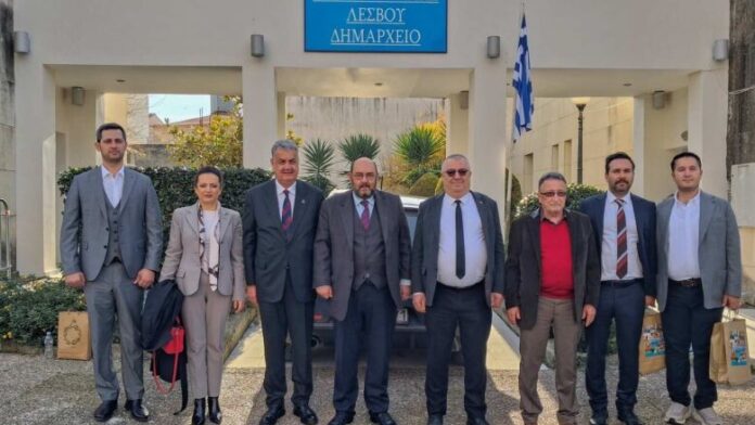Αντιπροσωπεία από τον Δήμο Αδραμυτίου στον Δήμο Δυτικής Λέσβου