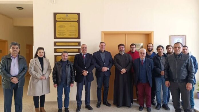 Επίσκεψη Αντιπεριφερειάρχη στην Πατριαρχική Εκκλησιαστική Ακαδημία Κρήτης