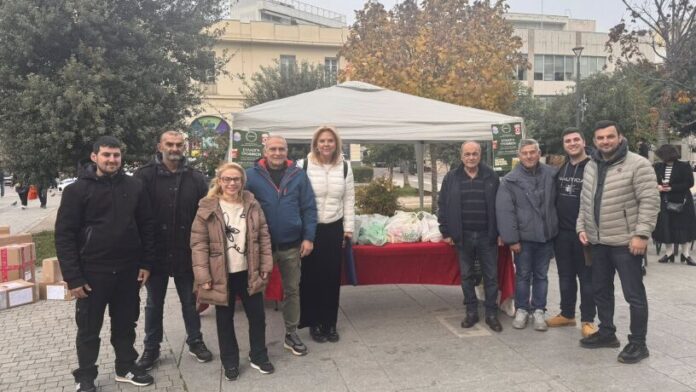 Αποτελεσματική πρωτοβουλία συγκέντρωσης τροφίμων από την εθελοντική ομάδα της Δ.Κ. Χαλκιδέων