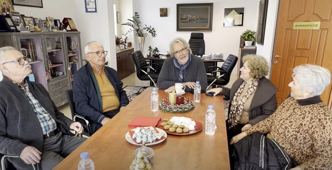 Συνάντηση Δημάρχου Σητείας με ηγέτες των Συλλόγων Συνταξιούχων του Δήμου
