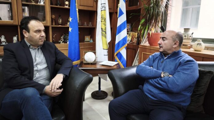Σύσκεψη Δημάρχου Τρικκαίων με τον Υπουργό Ψηφιακής Πολιτικής