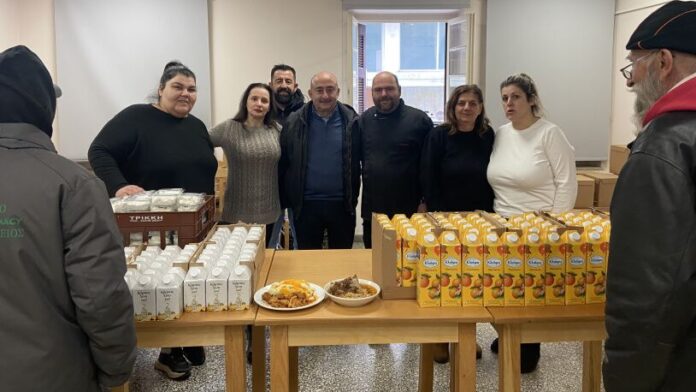 Δ.Τρικκαίων: Το Κοινωνικό Εστιατόριο στηρίζει τις ευπαθείς ομάδες και την Πρωτοχρονιά