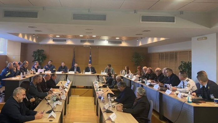 Σύσκεψη Περιφερειακού Συντονιστικού Οργάνου Πολιτικής Προστασίας Ανατολικής Αττικής