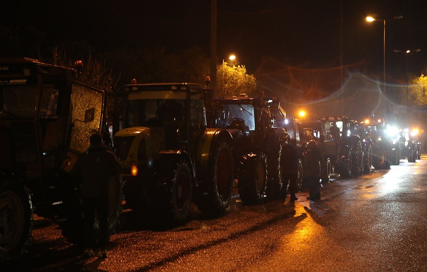 Αγροτικά μπλόκα στη Μακεδονία: Απρόσκοπτη διέλευση από συνοριακούς σταθμούς Βόρειας Ελλάδας, εκτός Ευζώνων