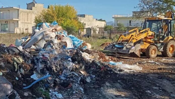 Απομάκρυνση παράνομων χωματερών από τον Δήμο Δυτικής Αχαΐας