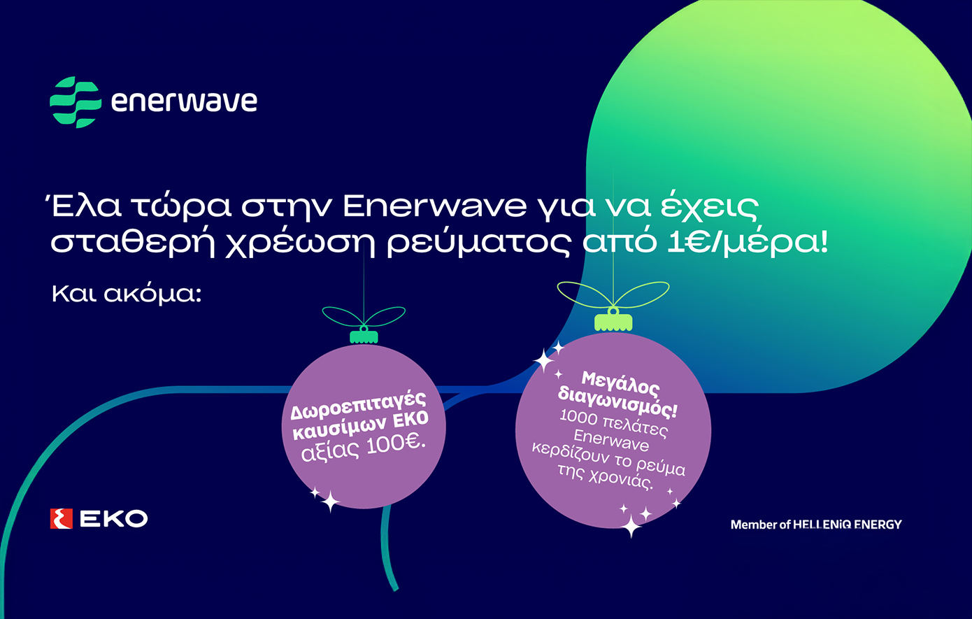 Enerwave: Καινοτόμα προϊόντα ρεύματος και μια ανεπανάληπτη χριστουγεννιάτικη προσφορά