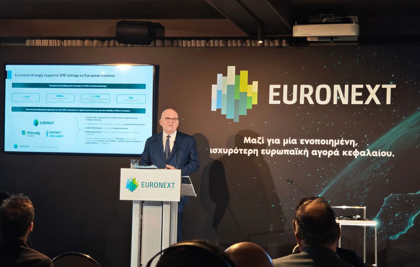 Η Euronext στηρίζει Ελλάδα: Το μήνυμα του Stéphane Boujnah στη Νέα Υόρκη για την αναγέννηση της ελληνικής κεφαλαιαγοράς