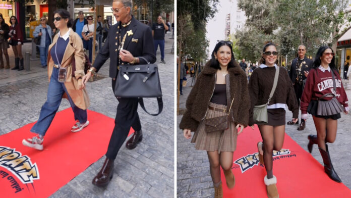 Ο Λάκης Γαβαλάς προσφέρει red carpet εμπειρίες στο κέντρο της Ερμού