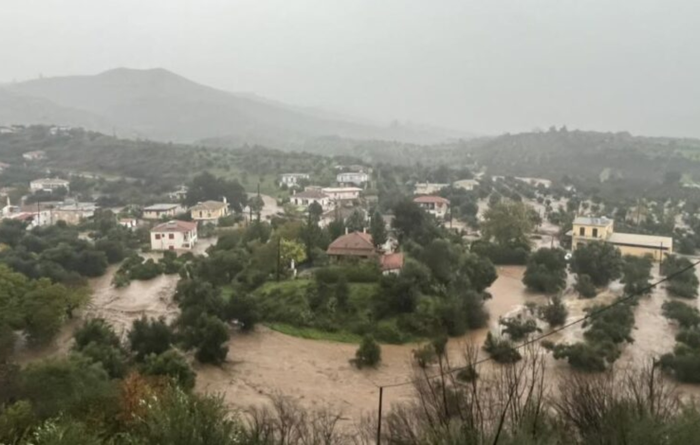 Κακοκαιρία Byron σε πλήρη δράση: Κόκκινος Συναγερμός σε 9 περιοχές, ζητήματα σε Ζάκυνθο, Λακωνία, Κρήτη – Ειδοποιήσεις 112 και σχολεία κλειστά