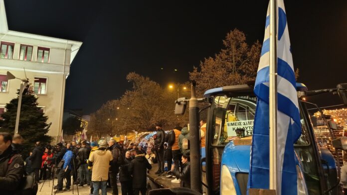 Διαδήλωση αγροτών στα Ιωάννινα