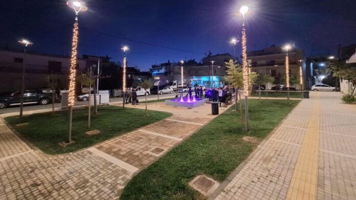 Περιφέρεια Αττικής εγκαινιάστηκε η ανανεωμένη πλατεία Φυτειάς στην Καλαμάτα