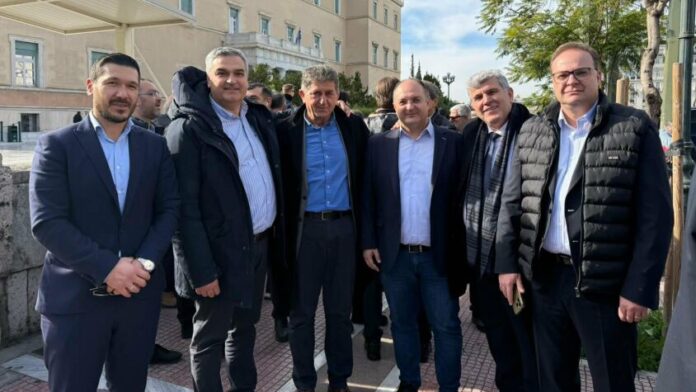 Ο Δήμαρχος Κιλκίς στις διαμαρτυρίες των αιρετών και στη Γ.Σ. της ΚΕΔΕ