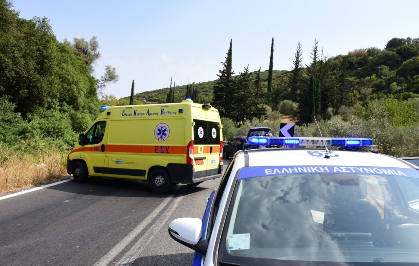 Σύγκρουση τεσσάρων αυτοκινήτων στην Παλαιά Εθνική Οδό Λάρισας-Βόλου