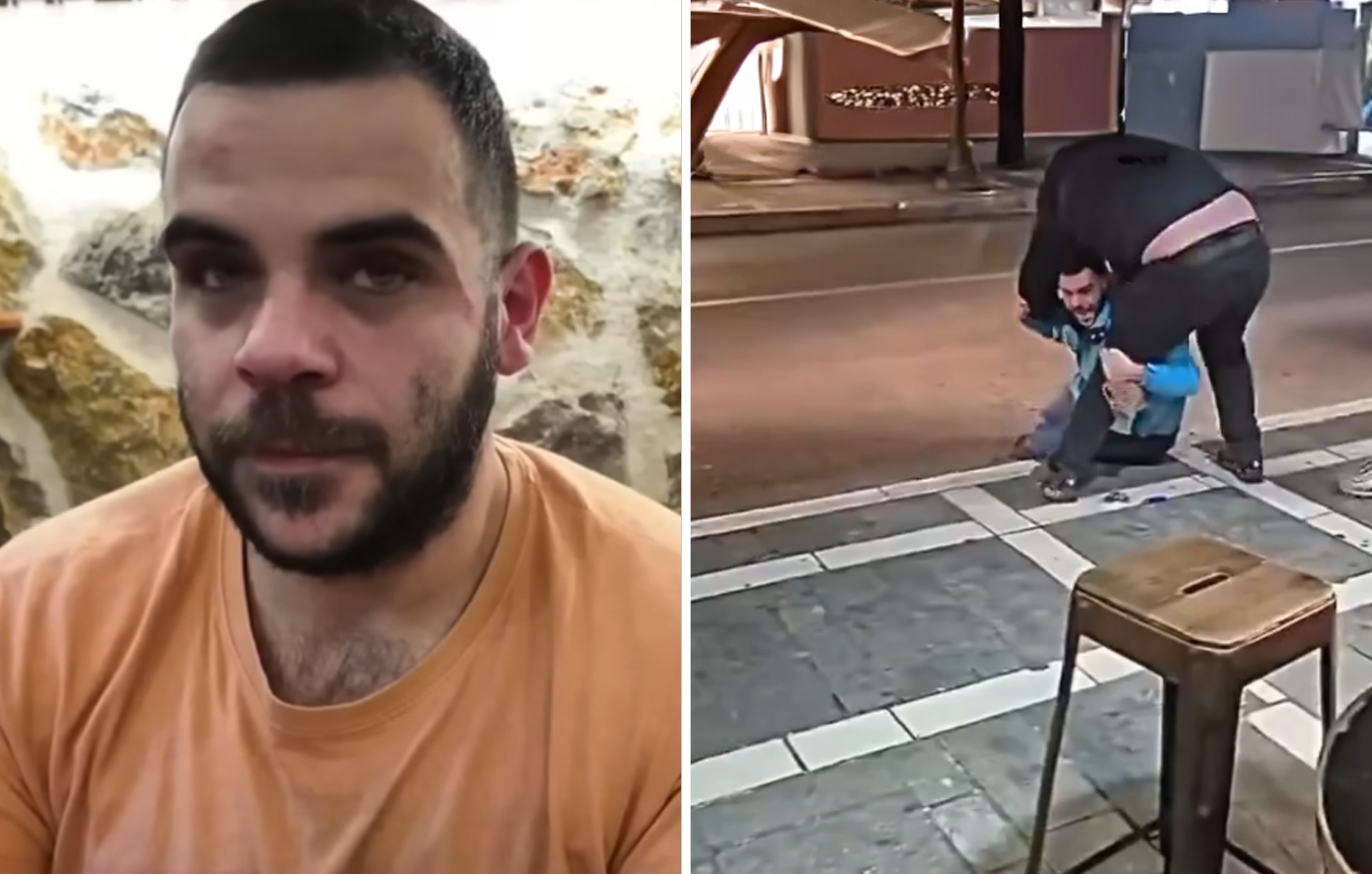 Άγριο ξύλο στον Youtuber Teosty στα Γιάννενα: Τού πέταξαν αυγά και τον χτύπησαν στο δρόμο – Έκανε live με τις μελανιές