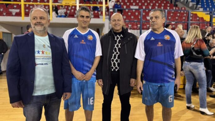 Θριαμβευτικός ο φιλανθρωπικός αγώνας μπάσκετ στον Δήμο Λουτρακίου