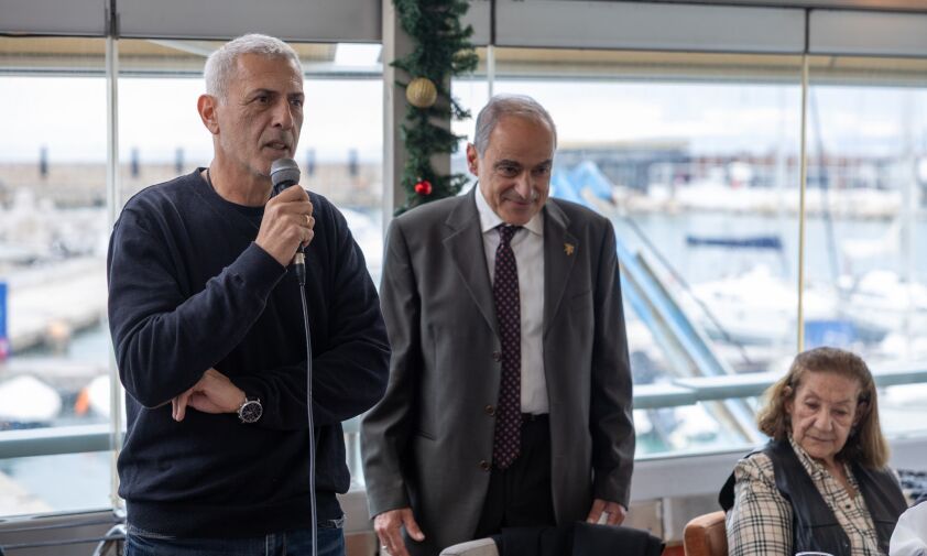 Ο Δήμαρχος Πειραιά στην τελετή για τα 140 χρόνια του Ομίλου Ερετών