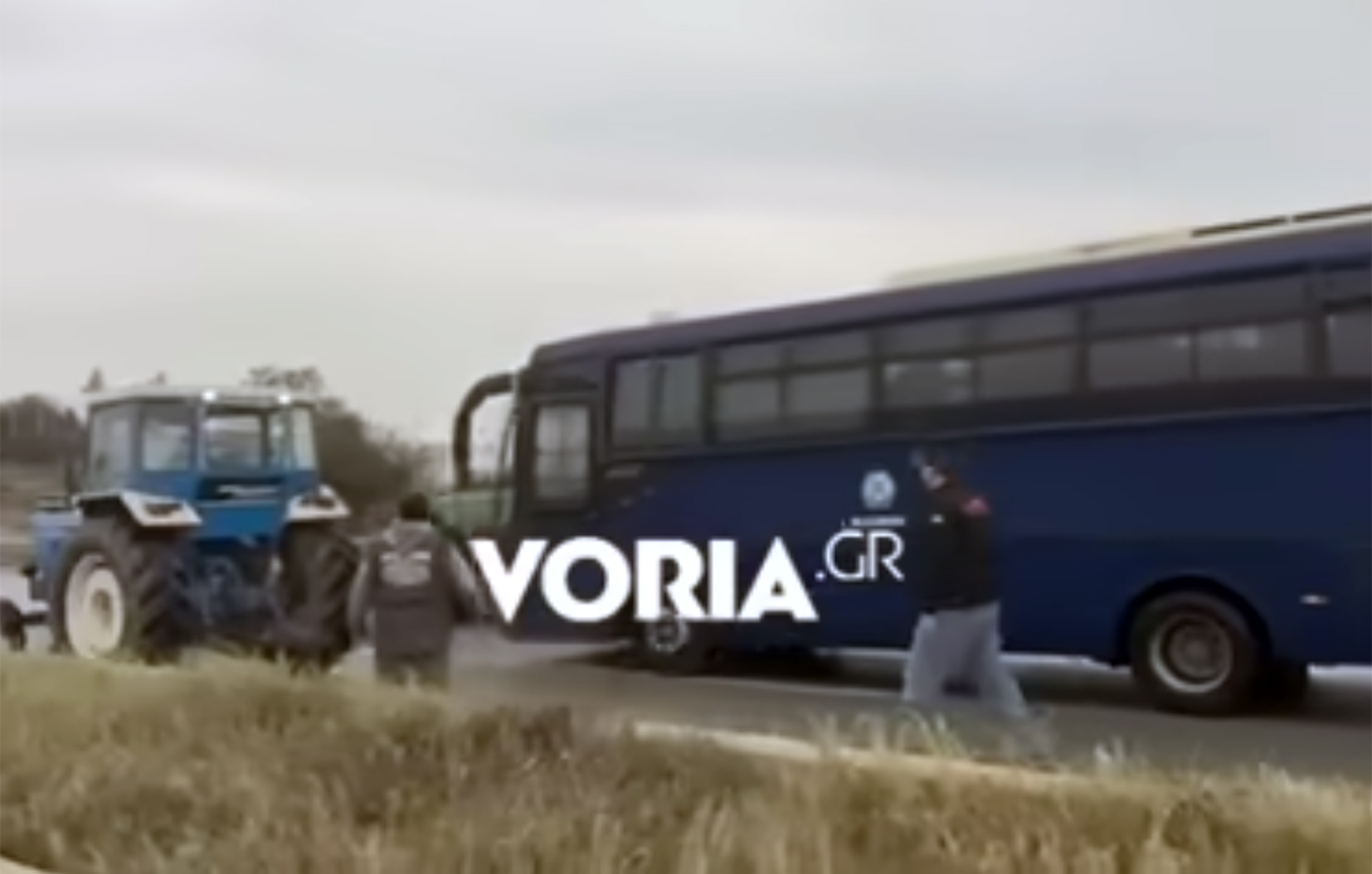 ΕΔΕ για την κλούβα που εμβόλισε τρακτέρ στις Σέρρες