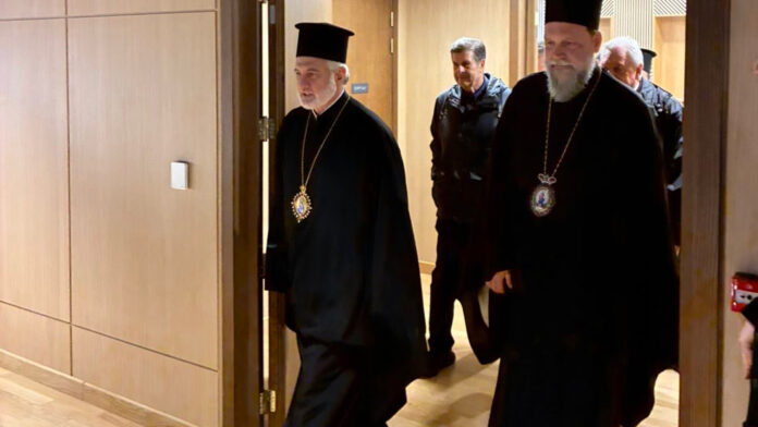 Επίσκεψη Αρχιεπισκόπου Αμερικής κ. Ελπιδοφόρου στο «Ιωνικό Κέντρο» της Ι.Μ. Νέας Ιωνίας