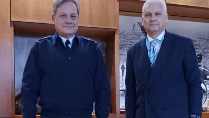 Περιφέρεια Δυτικής Ελλάδας Συνάντηση του Αντιπ. Φ. Ζαΐμη με τον Αρχηγό ΓΕΑ Δ. Γρηγοριάδη