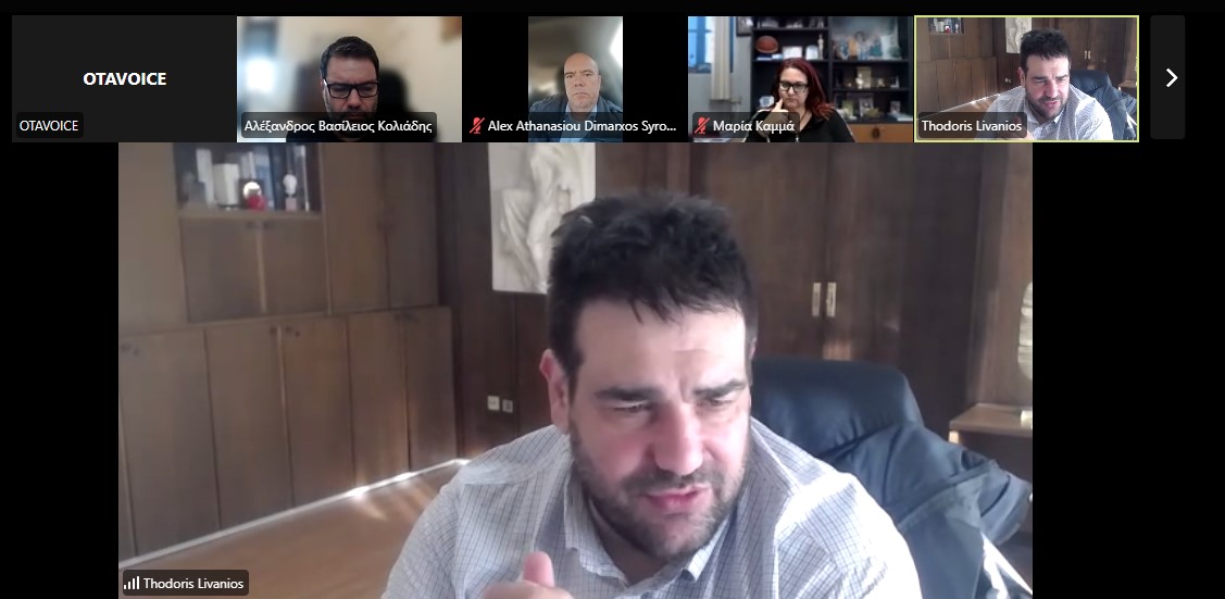 Σε προχωρημένο στάδιο η συνεδρίαση της ΠΕΔ Νοτίου Αιγαίου με τον Θ. Λιβάνιο παρόντα