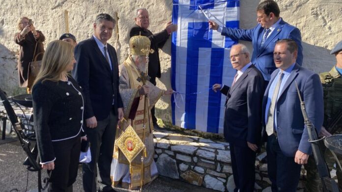 Εγκαίνια του Μνημείου της Μάχης της Σκαφιδιάς στον Δήμο Πύργου