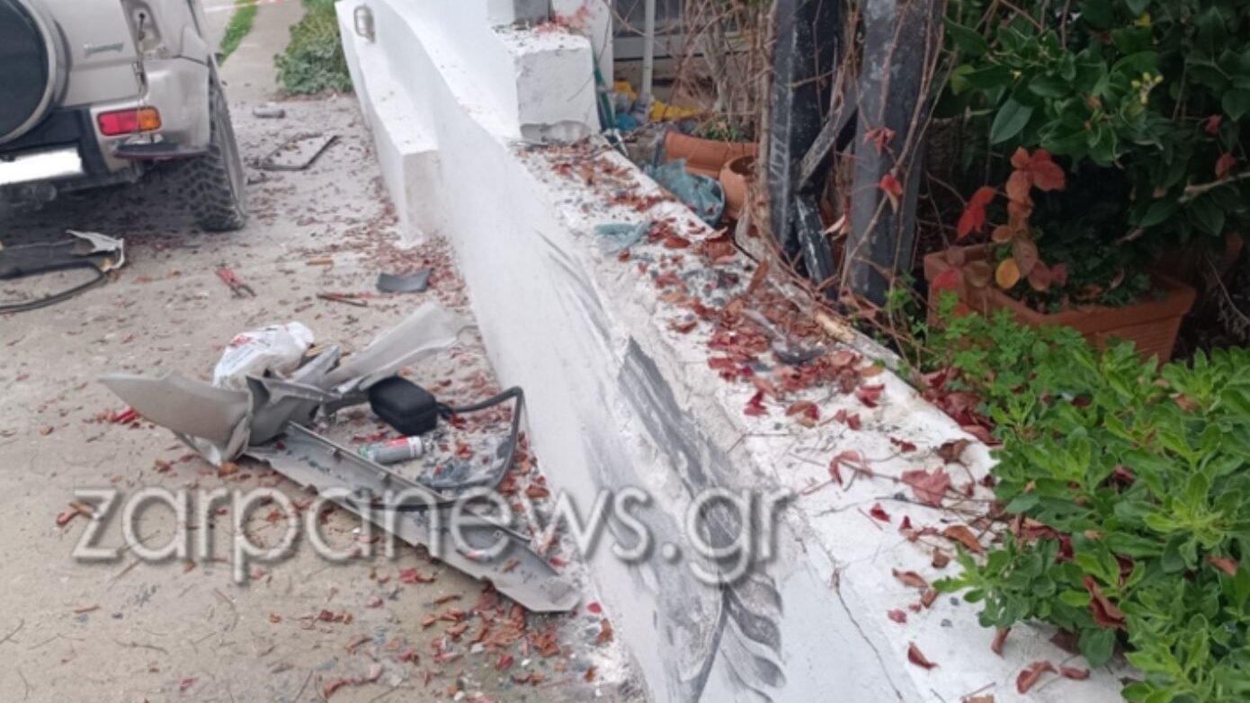 Θανατηφόρο τροχαίο στα Χανιά: Όχημα πέρασε στο αντίθετο ρεύμα και συγκρούστηκε σε τοιχίο – Νεκρός ο οδηγός