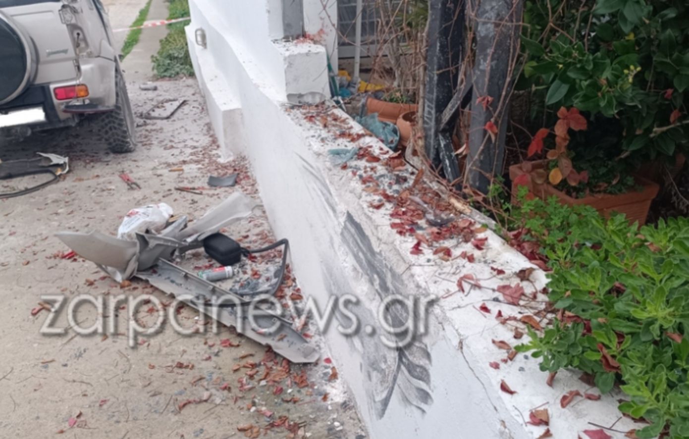 Θανατηφόρο τροχαίο στα Χανιά: Όχημα πέρασε στο αντίθετο ρεύμα και συγκρούστηκε σε τοιχίο – Νεκρός ο οδηγός