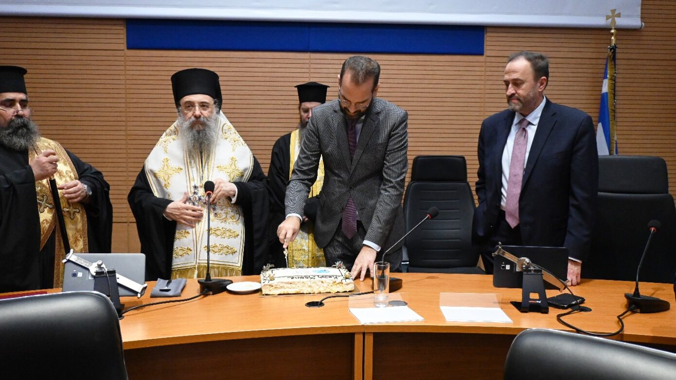Περιφέρεια Δυτικής Ελλάδας – Ανταλλαγή ευχών: Ν. Φαρμάκης: «Σήμερα ξεκινά μια νέα περίοδος προσπάθειας»
