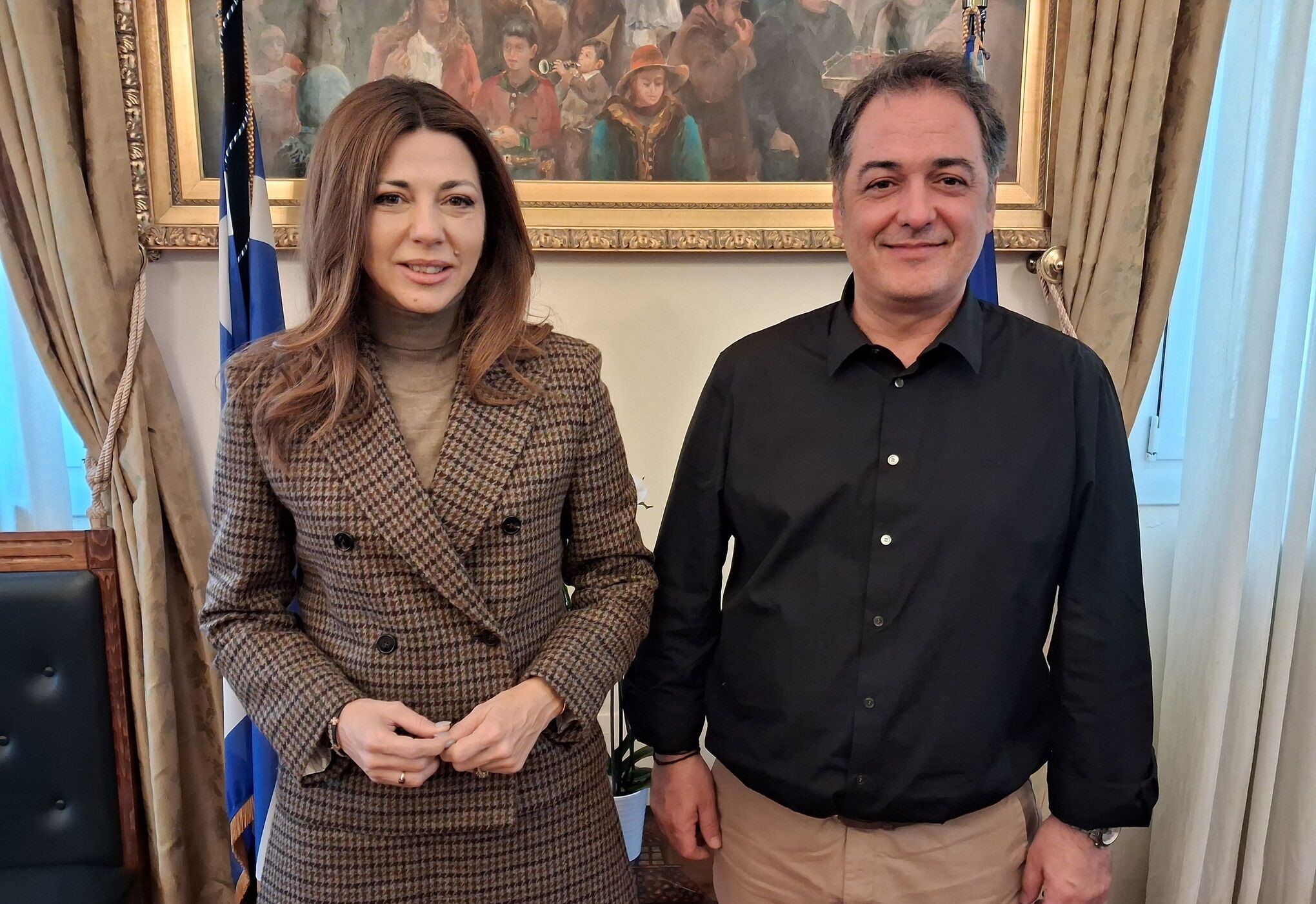 Σύσκεψη Δημάρχου Κοζάνης με την Υπουργό Παιδείας