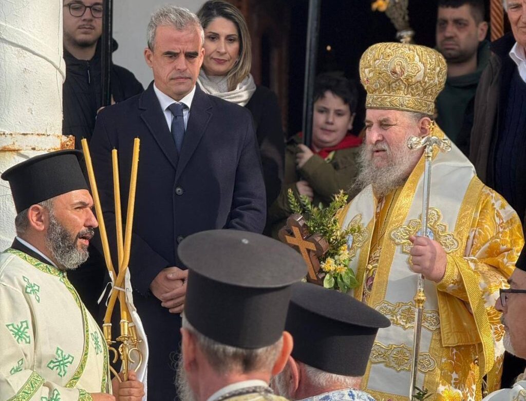 Ο Δήμαρχος Μυτιλήνης στην Ίμβρο για τον Εορτασμό των Θεοφανείων