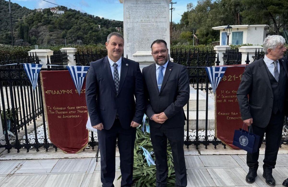 Ο Δήμος Ιερής Πόλης Μεσολογγίου βραβεύτηκε στην επετειακή τελετή για την Α΄ Εθνοσυνέλευση της Επιδαύρου