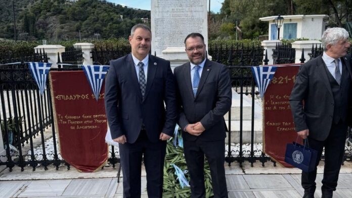 Ο Δήμος Ιερής Πόλης Μεσολογγίου βραβεύτηκε στην επετειακή τελετή για την Α΄ Εθνοσυνέλευση της Επιδαύρου