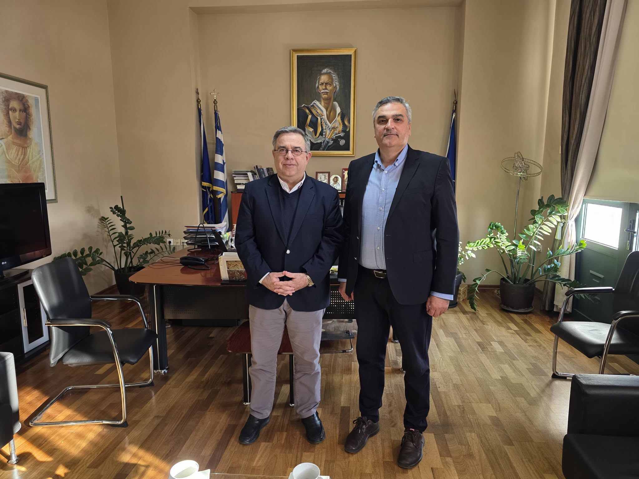 Στον δήμο Εμμανουήλ Παππά, ο Γ.Γ. Αποκεντρωμένης Διοίκησης Γαλαμάτης