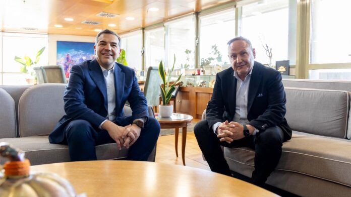 Ο Δήμαρχος Θεσσαλονίκης καλωσόρισε τον Αλέξη Τσίπρα