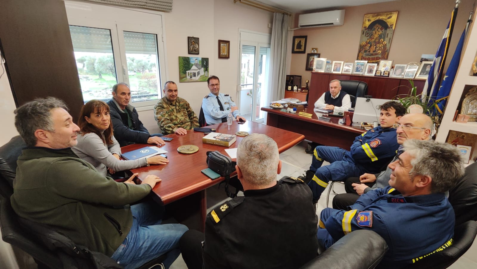 Κατεπείγουσα σύσκεψη του Τ.Ε.Σ.Ο.Π.Π Θάσου λόγω των ακραίων καιρικών συνθηκών