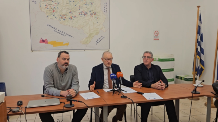 Ολοκλήρωση νέου αγωγού ύδρευσης 12 χλμ. στο Κολυμπάρι Δήμου Πλατανιά