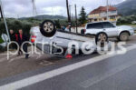 Ηλεία: Συγκλονιστικό βίντεο δείχνει ανεμοστρόβιλο να σηκώνει και να ανατρέπει αυτοκίνητο