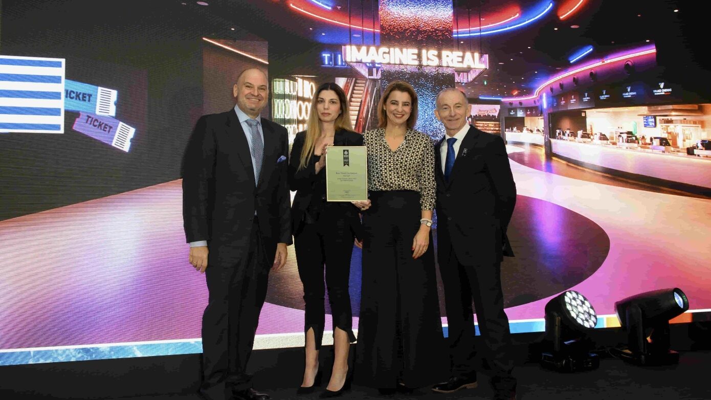 STIRIXIS Group: Ευρωπαϊκή αναγνώριση για το σχεδιασμό των Village Cinemas στο The Mall Athens