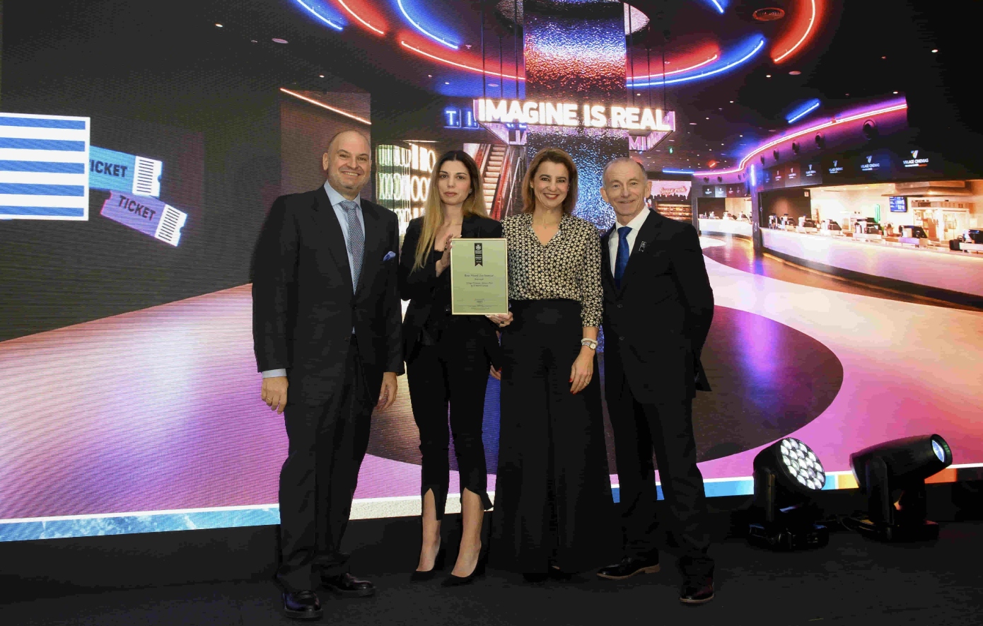 STIRIXIS Group: Ευρωπαϊκή αναγνώριση για το σχεδιασμό των Village Cinemas στο The Mall Athens