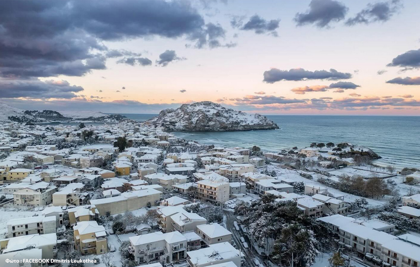 “Χιονοστρώσεις κοντά στη θάλασσα: Από 20 βαθμούς σε παγωνιά μέσα σε 72 ώρες”