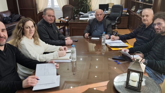 Σύσκεψη Δημάρχου με τον Αντιπεριφερειάρχη Γρεβενών