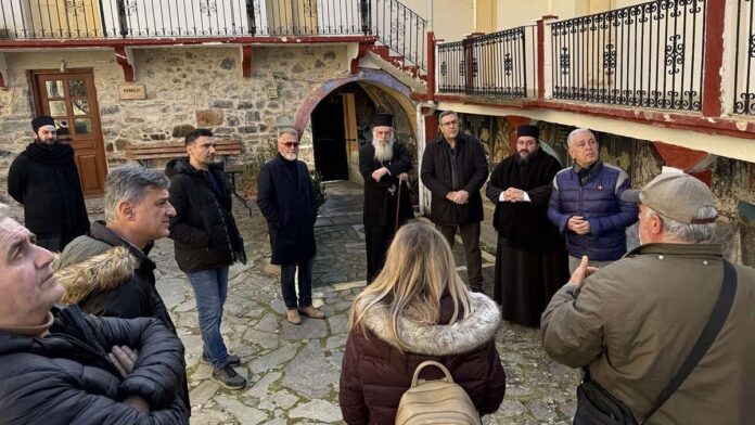Περιφέρεια Πελοποννήσου ελ: Επιθεώρηση Λαμπρόπουλου και Μανδρώνη στο έργο της Ι.Μ. Καλτεζών