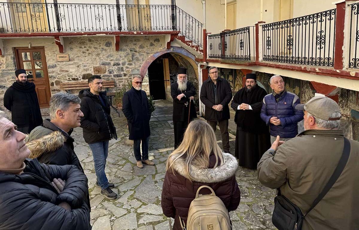 Περιφέρεια Πελοποννήσου ελ: Επιθεώρηση Λαμπρόπουλου και Μανδρώνη στο έργο της Ι.Μ. Καλτεζών