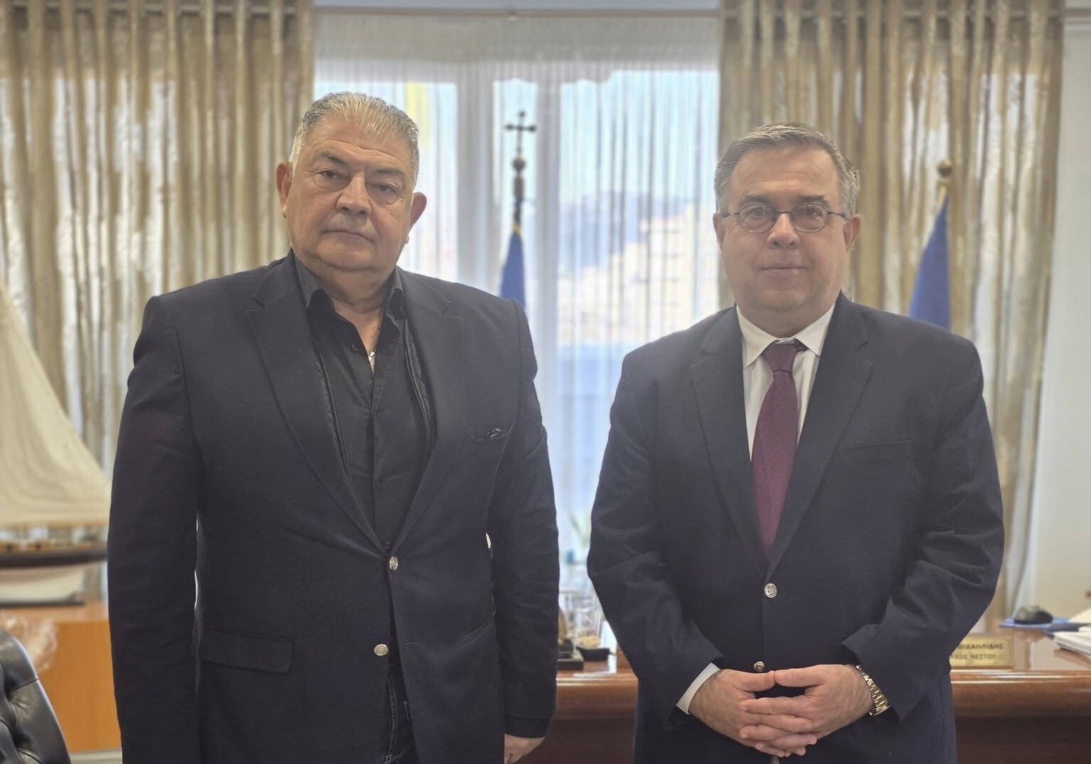 Σύσκεψη Γραμματέα Αποκεντρωμένης με Δήμαρχο Νέστου