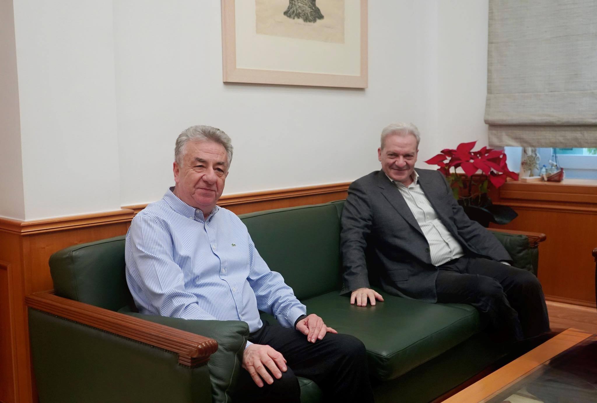 Σύσκεψη Περιφερειάρχη Κρήτης με Δήμαρχο Ηρακλείου για την έλλειψη νερού